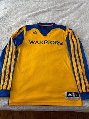 VINTAGE Golden State Warriors 2013-14 NBA Long Sleeve Training Top